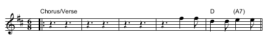 (C'&eacute; la) Luna Mezzo Mare   [D] - staff notation