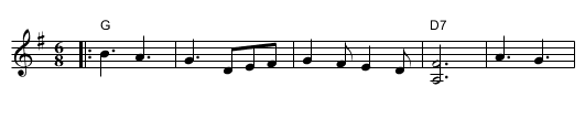 (C'&eacute; la) Luna Mezzo Mare   [G] - staff notation