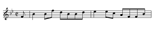 Cease Your Funning - staff notation