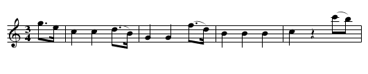 Celebrated Waltz,The.primo. JaW.164 - staff notation
