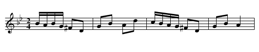 Cerdetshni - staff notation