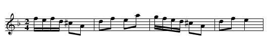 Cerdetshni - staff notation