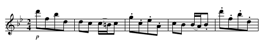 Champagne Polka. Le4.168 - staff notation