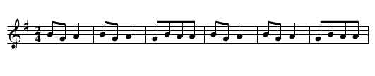 Chan xian ge - staff notation