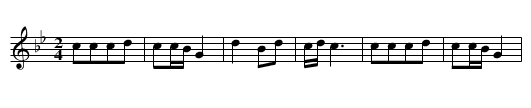 Changzhe geer qu fangyang - staff notation