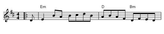Charger - staff notation