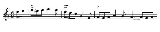 Charlbytown Two-Step - staff notation