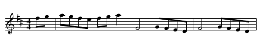 Charles Hornpipe - staff notation