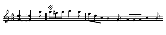 Charleytown Two-Step - staff notation