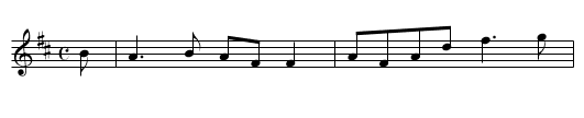 Charlie Harris's - staff notation
