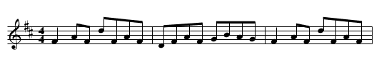 Charlie Lennon's No. 4 - staff notation