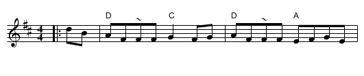 Charlie Mulvihill's - staff notation