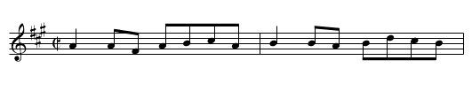 Charlie O'Neill's - staff notation