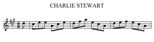CHARLIE STEWART - staff notation