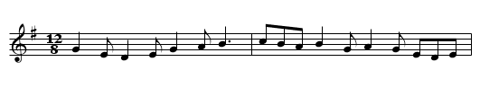 Charming Lovely Nancy - staff notation