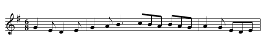 Charming Lovely Nancy - staff notation