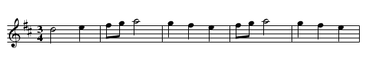 Charming Phyllis - staff notation