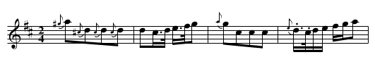 Chase Polka - staff notation