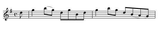 Chase, The  - staff notation
