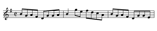 Chattering Magpie, The - staff notation