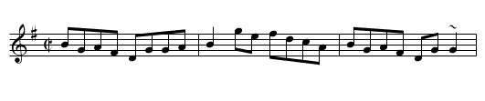 Chattering Magpie, The - staff notation
