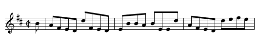 Cheap Meal - staff notation