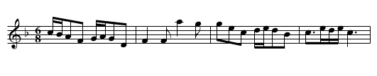 Cheerily and Merrily [1] - staff notation