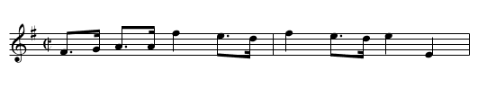 Cheerily and merrily [2] - staff notation