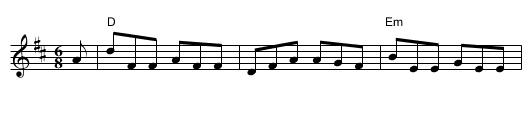 Cherish the Ladies - staff notation