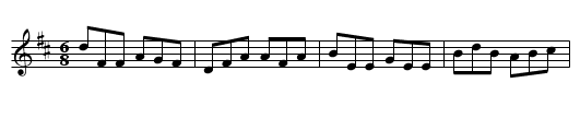 Cherish the Ladies - staff notation