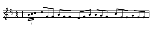 Cherish the Ladies - staff notation