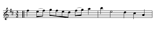 Cheshire Rounds - staff notation