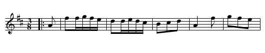 Cheshire Waltz - staff notation