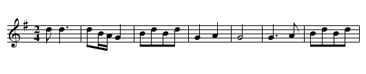 Cheshui Haozi - staff notation