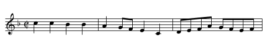 Chester Waits. WCD3/6.094 - staff notation
