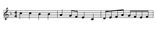 Chester Waits - staff notation