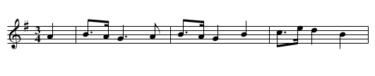 Chevy Chase [2] - staff notation