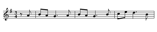 Chevy Chase  [2] - staff notation