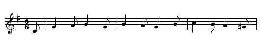 Chevy Chase - staff notation