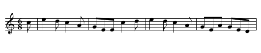 Child of my Heart - staff notation