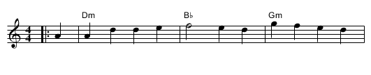 Childgrove - staff notation
