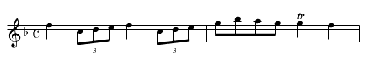 Chinese Festival, The - staff notation