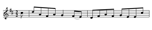Chips and Shavins. BF13.006 - staff notation