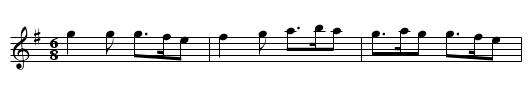 Chirping of the Nightingale - staff notation