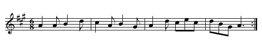 Choice or Harlequin, The - staff notation