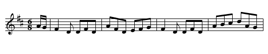 Chorus Jig, the  - staff notation