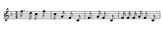 Chouni lianghui - staff notation