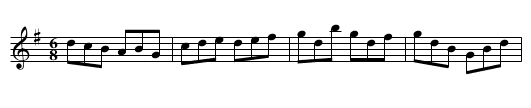 Christening (6) (The) - staff notation