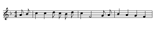 Christina - staff notation