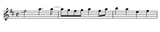 Christmas Eve [4] - staff notation